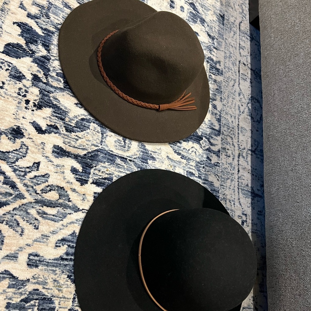 Two new hats nana macs and Vici style